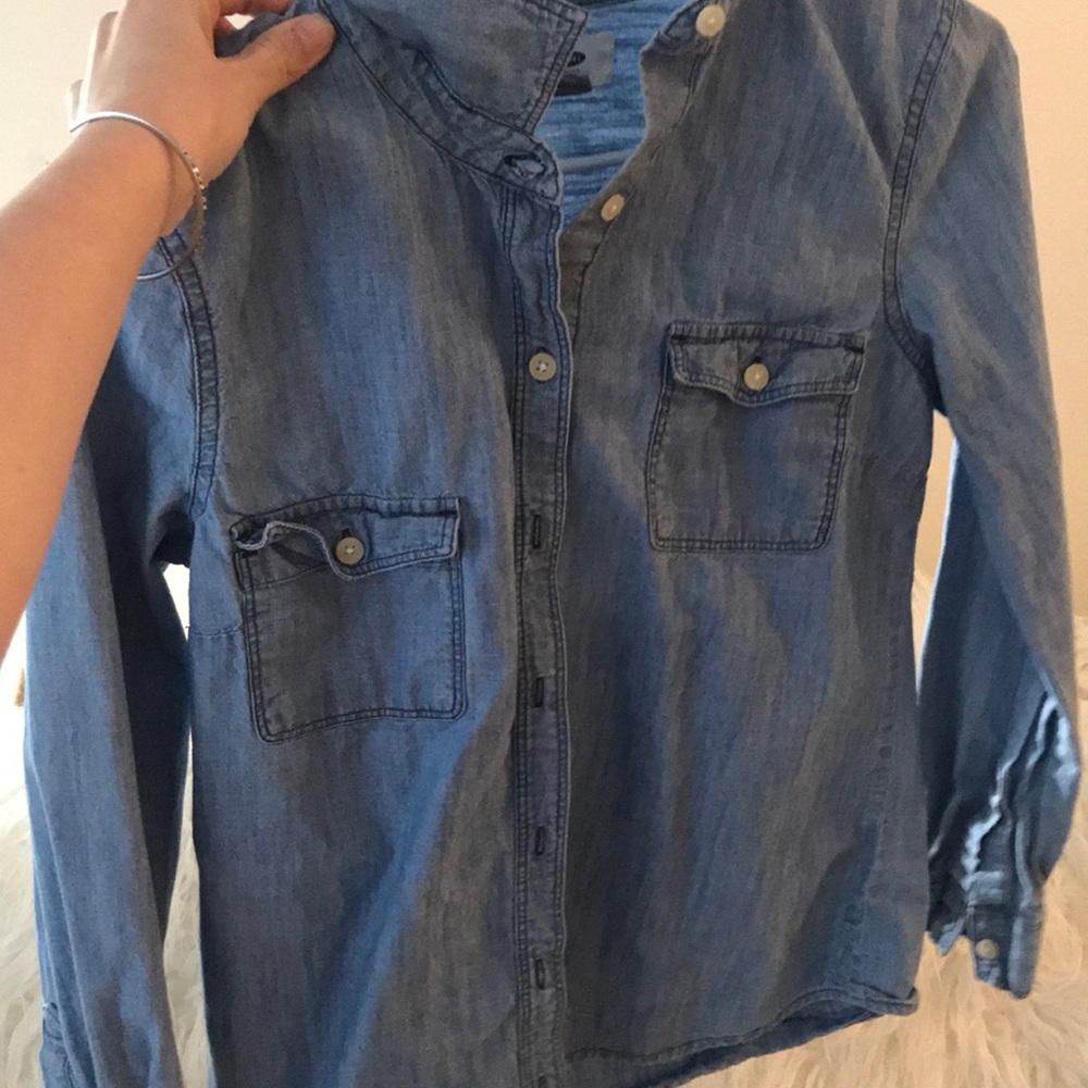 Jean jacket shirt